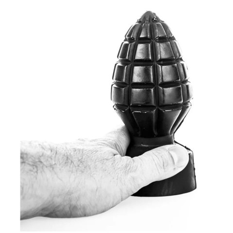Korek analny AB33 Grenade 11 x 6.5cm All Black
