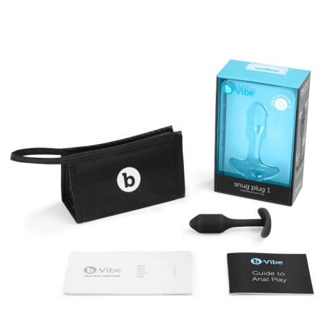 Korek analny Snug Plug 1 Black b-Vibe