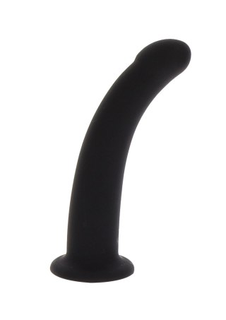 Silikonowe Dildo Strap-On Dong Black Medium Taboom