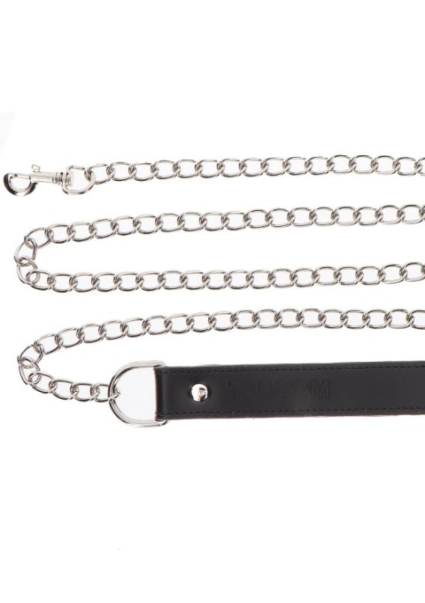 Smycz Chain Leash Black Taboom