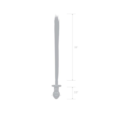 Szklana Zatyczka Z Końskim Ogonem Horse Tail S Butt Plug Glas