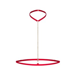 Alice Red Choker One Size Promees