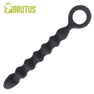 Koraliki analne Stop & Go Silicone Anal Bead Stick Black Brutus