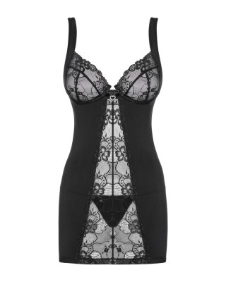 Koszulka Ze Stringami Heartina L/Xl Obsessive