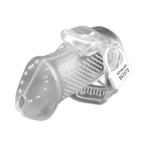 Pas cnoty Airmesh Chastity Cage Clear Brutus