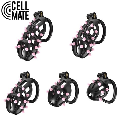 Pas cnoty FlexiSpike Chastity Cage Size 4 CELLMATE