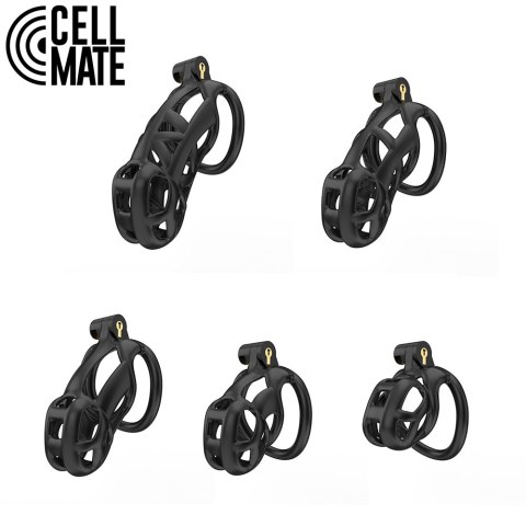 Pas cnoty Guardian Chastity Cage Black Size 1 CELLMATE