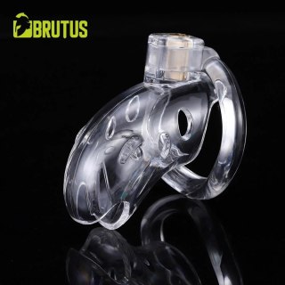Pas cnoty Shark Cage Chastity Cage Clear Brutus