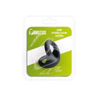 Pierścień erekcyjny Gemini Hypersoft Dual Cockring Brutus