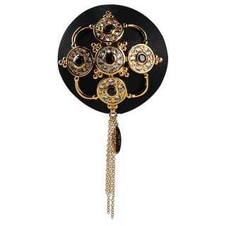 Skórzane Ozdobne Nasutniki Upko Luxury Baroque Leather Pasties UPKO