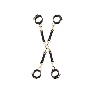 UPKO Bondage Boutique Leather Hogtie - Skórzana uprząż do łączenia kajdanek