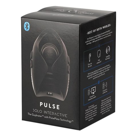 Wibrujący Masturbator Z Możliwością Sterowania Aplikacją Pulse Solo Interactive Hot Octopuss