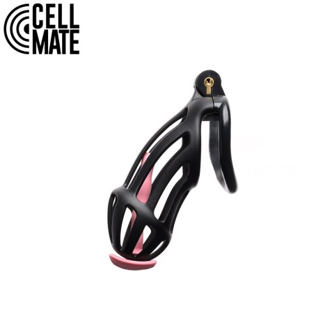 Pas cnoty Centurion Chastity Cage Black Size 4 CELLMATE