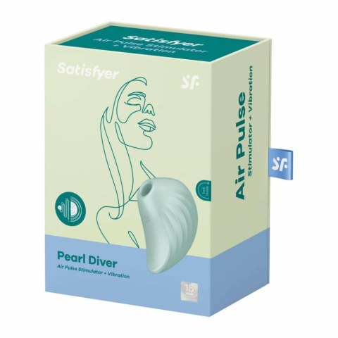 Stymulator łechtaczki Pearl Diver Mint Satisfyer
