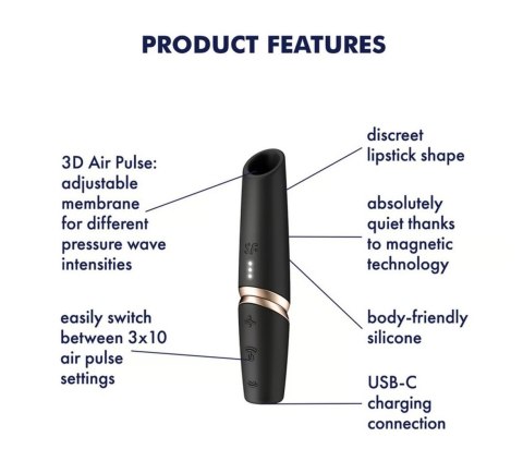 Stymulator łechtaczki Perfect Kiss Satisfyer