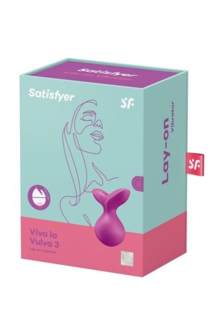 Stymulator łechtaczki Viva la Vulva 3 violet Satisfyer