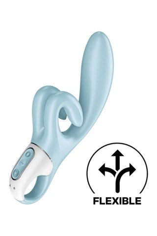 Wibrator króliczek Touch me blue Satisfyer