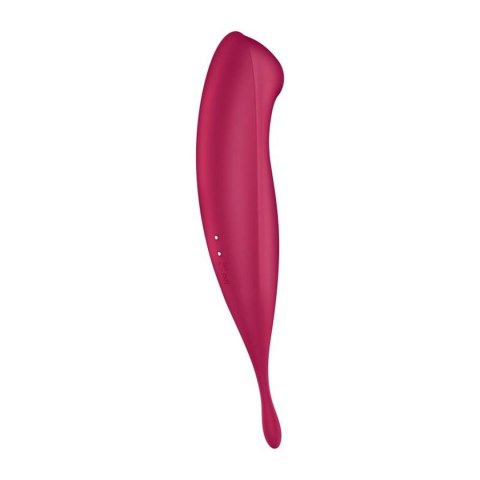 Wibrator wielofunkcyjny Twirling Pro Connect App dark red Satisfyer
