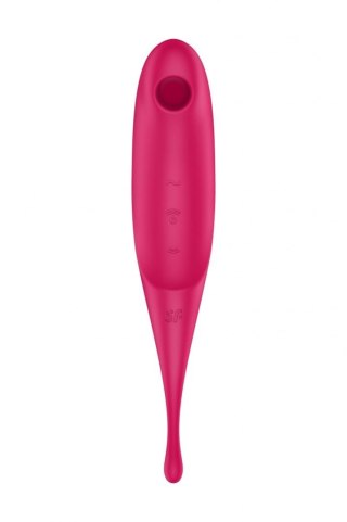 Wibrator wielofunkcyjny Twirling Pro red Satisfyer