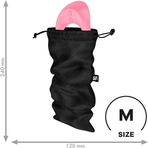 Worek na zabawki erotyczne Treasure Bag M Black Satisfyer
