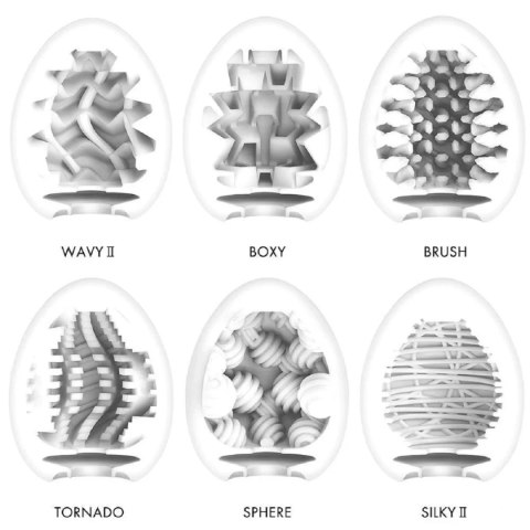 Zestaw masturbatorów Egg Variety Pack New Standard Tenga