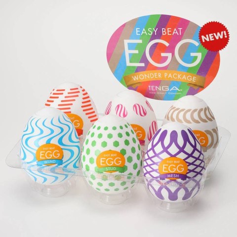 Zestaw masturbatorów Egg Variety Pack New Wonder Tenga