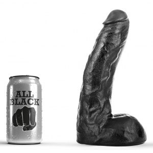 Dildo AB63 Chris 19 x 5.5cm All Black