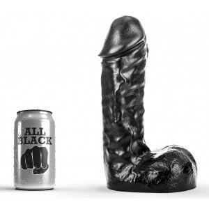 Dildo AB65 Pete 20 x 6cm All Black