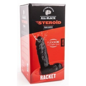 Dildo Steroid ABS18 Racket 28 x 9cm All Black