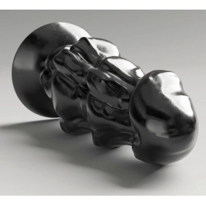 Korek analny Steroid ABS22 Shuttlecock 23 x 9cm All Black