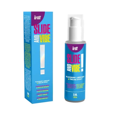 Lubrykant wodny z efektem wibracji Slide And Vibe! 35ml intt