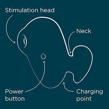 Powietrzny stymulator łechtaczki Kiss X Romp