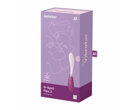 Wibrator G-Spot Flex 3 Red Satisfyer