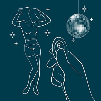 Wibrator do bielizny Party Romp