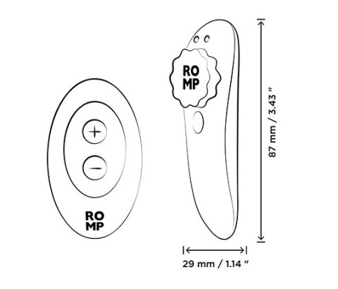 Wibrator do bielizny Party Romp