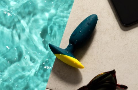 Wibrujący korek analny Bass Green Romp