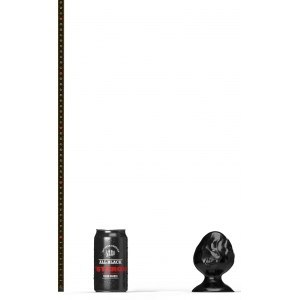 Korek analny Steroid ABS24 The Dumbbell 10 x 8cm All Black
