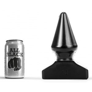Korek analny AB81 Pop10 16 x 9cm All Black