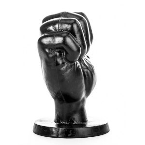 Korek analny AB92 Jordan 12 x 8cm All Black