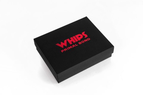 Obroża z ćwiekami czarna L Primal Bond Whips