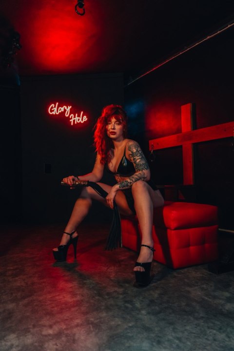 Pejcz duży sznurowany czarny Primal Bond Whips