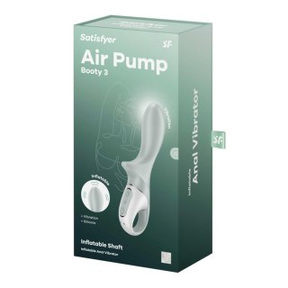 Pompowany wibrator Air Pump Booty 3 greygreen Satisfyer