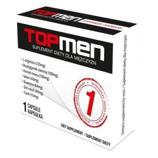 Topmen Suplement Diety Na Erekcję 1 Kapsułka SHS