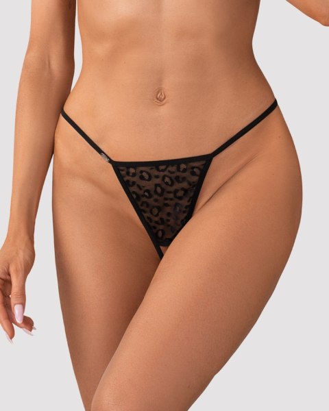 Bianca 2-pak stringi otwarte L/XL Obsessive