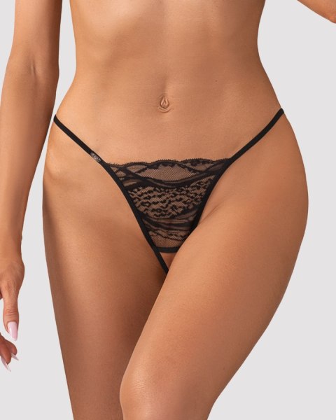 Bianca 2-pak stringi otwarte L/XL Obsessive