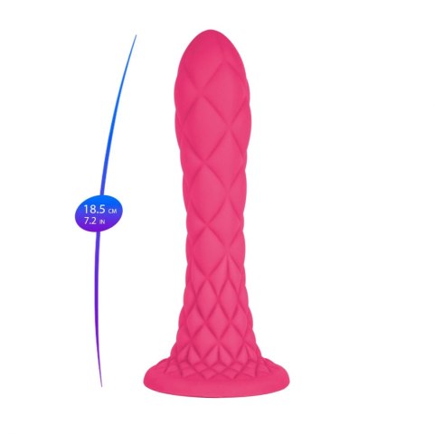 Dildo 18,5 cm Fantasy Line Dreamy (7") Pink Silexd
