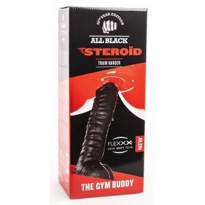 Dildo Steroid ABS10 The Gym Buddy 27 x 8.5cm All Black