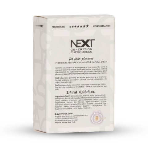 Feromony damskie Next ""X"" 2,4 ml Femme Miyoshi Miyagi