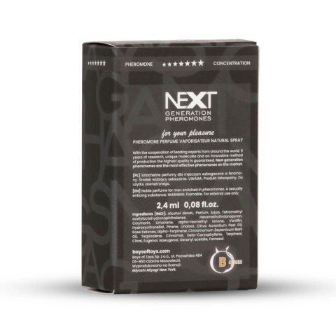 Feromony męskie Next ""X""2,4 ml Homme Miyoshi Miyagi