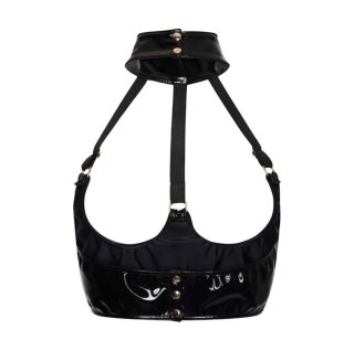 Otwarty biustonosz Heroic Halo Bra Black M Guilty Pleasure